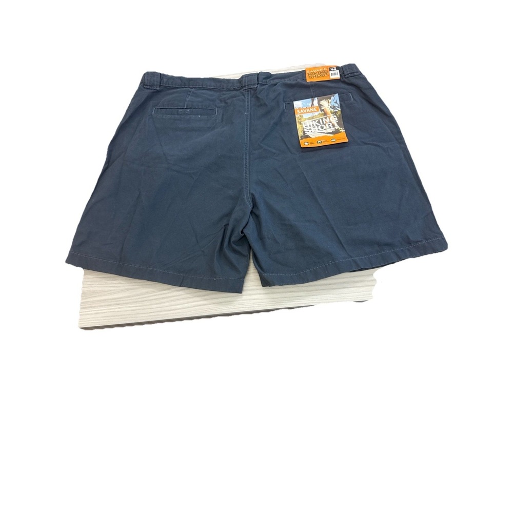 Savane Men's Hiking‎ Shorts, Blue Nights Cotton, UPF 30, Size 44, NEW, Reg $54 - Picture 3 of 8